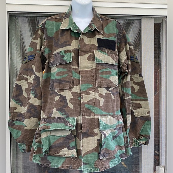 Authentic US Military Jacket, Camouflage Army Jacket - Picture 4 of 16